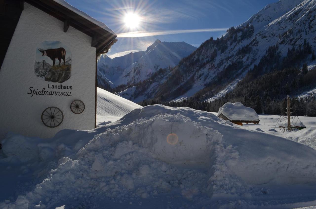 Hotel Landhaus Spielmannsau à Oberstdorf Extérieur photo